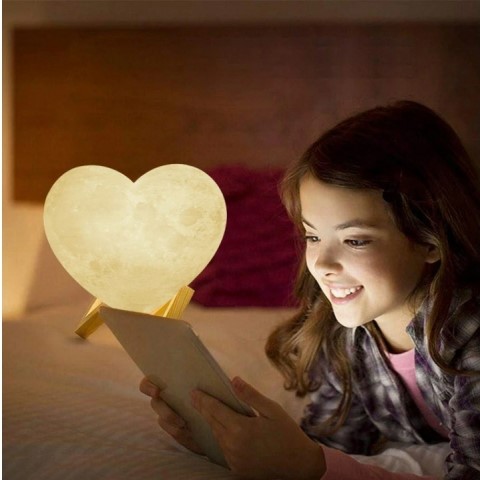 ČERVENÉ PLASTOVÉ SRDCE LED