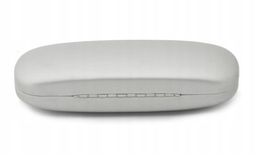 Hladké okuliare Púzdro Púzdro Kryt HARD PROTECTIVE Silver