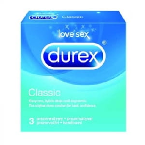 Durex Classic kondómy 3 ks.