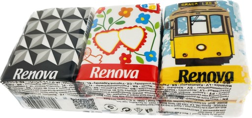 Renova Pop Edition vreckové obrúsky 6x7 ks