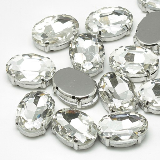 Trysky pre budúcnosť v košíku Sklo 14x10x6,5mm 10 ks