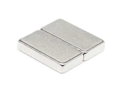 SILNÝ TANIER NEODYMOVÝ MAGNET 10x5x2 10 KS