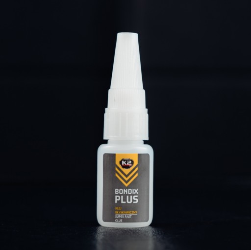 K2 BONDIX PLUS UNIVERZÁLNE Okamžité lepidlo rýchloschnúce super lepidlo 10g