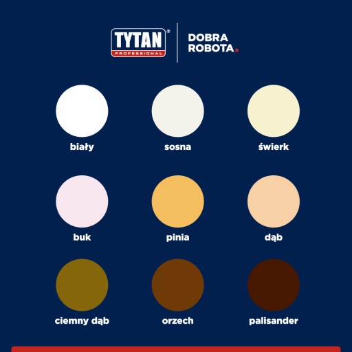 Prírodný tmel na drevo Tytan Professional 200g Borovicový tmel