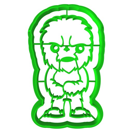 Vykrajovač na sušienky Chewbacca Star Wars