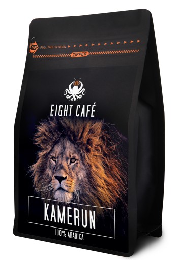 Čerstvo pražené kávové zrná 100% Arabica Kamerun 50G pre kávovar na espresso