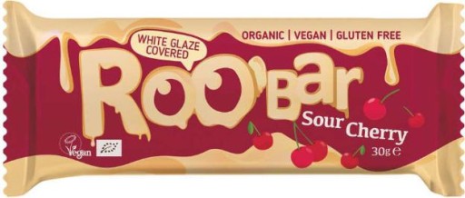 BIO CHERRY BATON RAW biela čokoláda VEGAN 30g