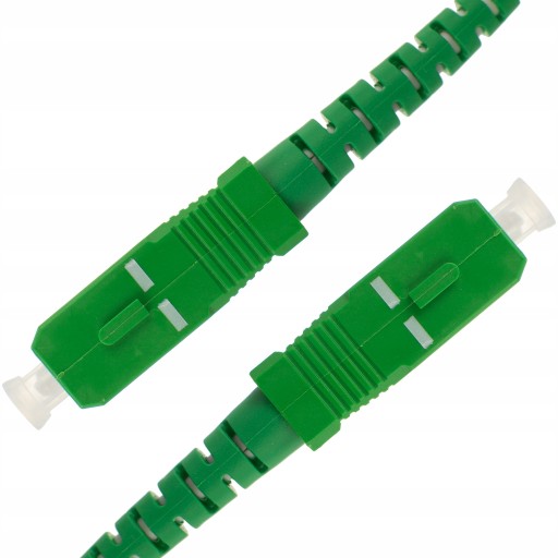 Prepojovací kábel z optických vlákien SM 9/125 SC-SC APC FTTH 20m