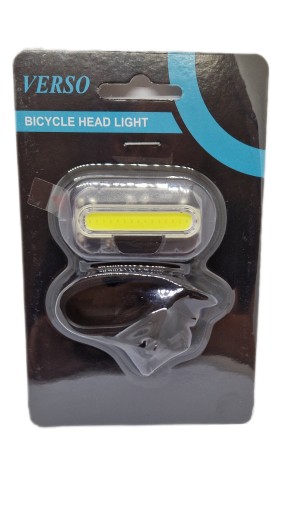 Svetlo na bicykel VERSO PREDNÉ, LED pásik, 15 ČIPOV, na batérie