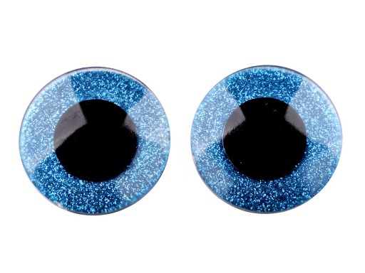 Bezpečné očká pre maskotov OČI 40mm VEĽKÉ MODRÁ
