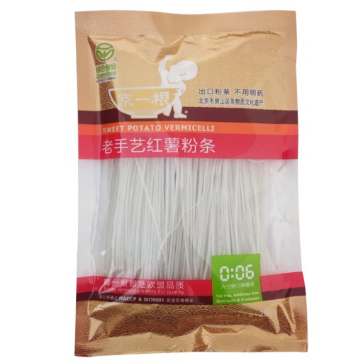 Sladké zemiakové rezance 200g Jing Yi Gen