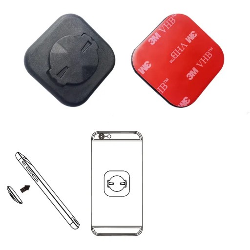 3M adaptér nálepky na smartfón pre držiak GARMIN