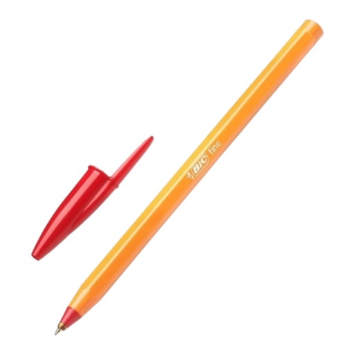 BIC Orange red 0,8 jemné jednorazové pero