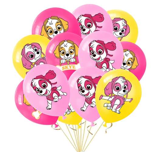 Latexové balóniky Paw Patrol Sky, 6 ks