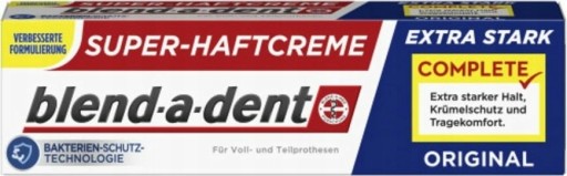 Lepidlo na zubné protézy Blend-a-dent Extra Stark Original 47