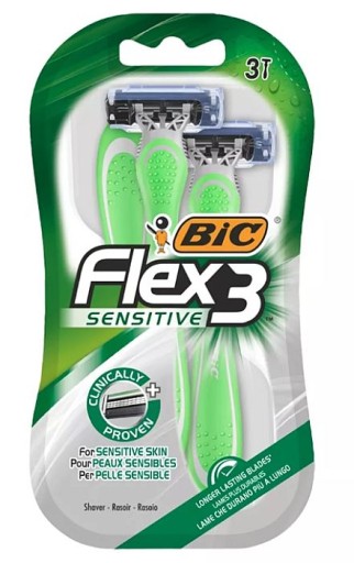 BIC FLEX 3 CITLIVÝ STROJ 3 KS