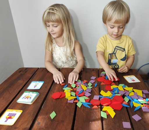 DREVENÉ BLOKY MONTESSORI PUZZLE 155 kusov