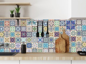 Nábytková dyha svojpomocne Mosaic Novinka VYROBENÁ NA ROZMER 10cm