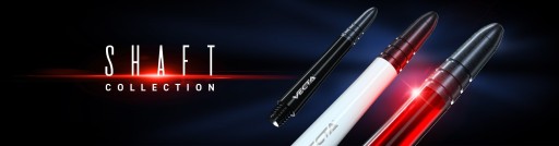 WINMAU VECTA KRÁTKE HRIADELE ČERVENÁ ŠÍPKA