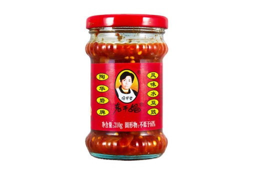Lao Gan Ma Fermentované sójové bôby s čili 210g
