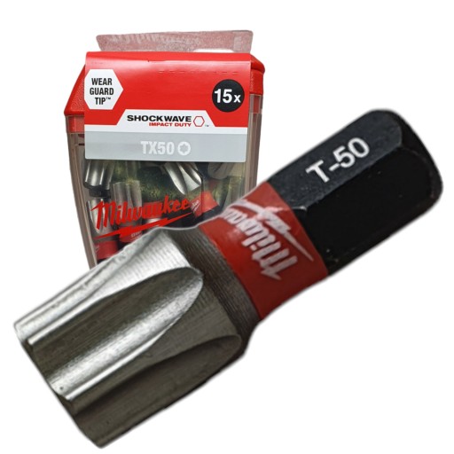 Nárazový bit Milwaukee Bit Shockwave Thorx TX50x25mm 1ks