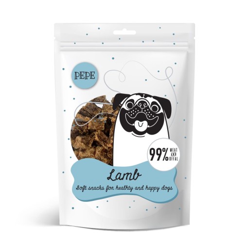 PEPE Jahňacia prepravka pre domáce zvieratá 70g Jahňacie