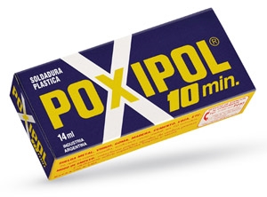 Poxipol epoxidové lepidlo 10min 21g/14ml šedé
