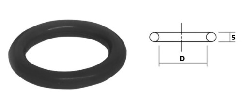 10 KS GUMOVÉ TESNENIE ORING O-KRÚŽOK NBR 23,7x3,5