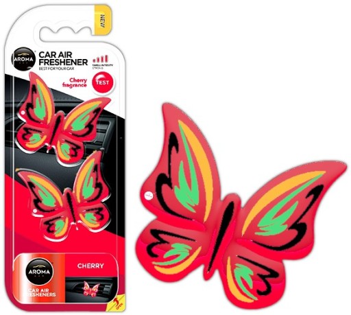 Aroma Car BUTTERFLY Cherry Butterflies Čerešňové vône