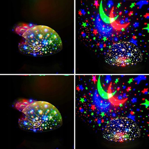 ŽIAROVKA NOČNÁ LAMPA STARS SKY PROJEKTOR