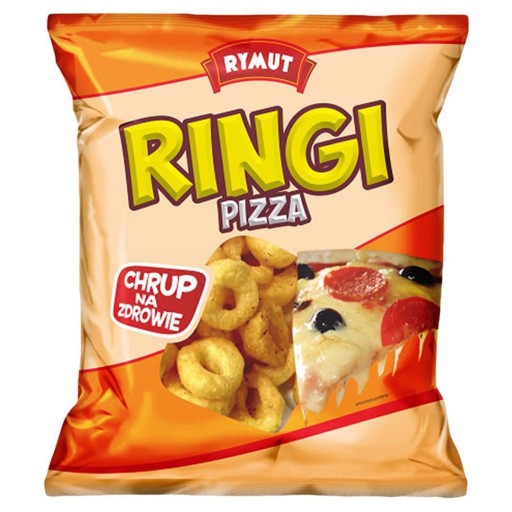 Rymut Kukuričné krúžky s príchuťou pizza 20g