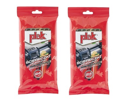 PLAK COCKPIT CLOTHS ORANŽOVÁ 24 KS Lesklé