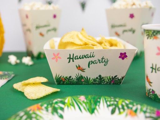 Boxy na chipsy a sladkosti Hawaii Party Hawaii 4s