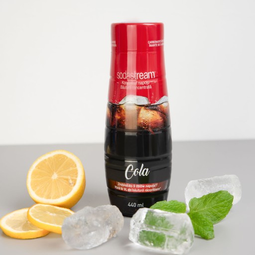 Sodastream koncentrát šťavy do vody karbonizátor Cola 440ml ochutený sirup
