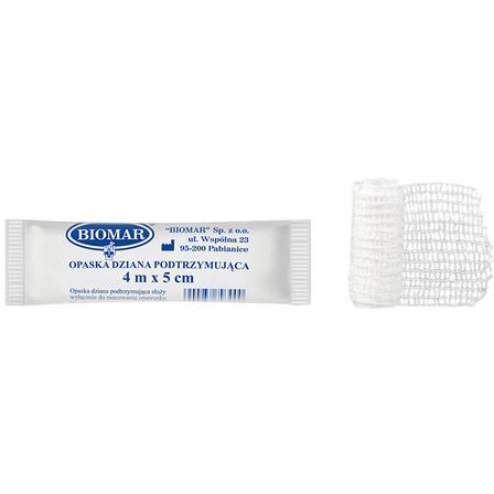 Pletený podporný pás 4m x 5cm x 5ks