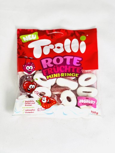 Trolli Rote Fruchte Mini Ringe želé - 150 g