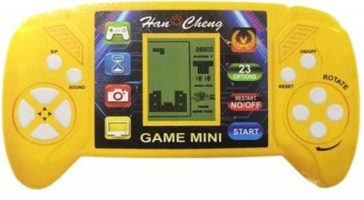 ELEKTRONICKÁ ARKÁDOVÁ HRA TETRIS TEHLA HERNÁ KONZOLA