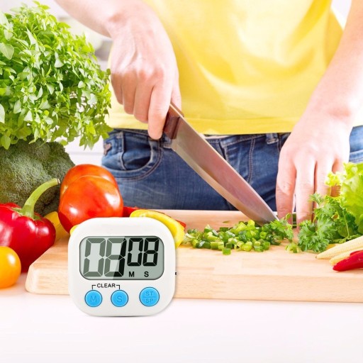 DIGITAL TIMER STOPKY TIMER LCD MAGNET JS-118 n