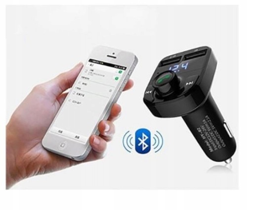 Bluetooth Dual Mp3 Fm Transmitter Nabíjačka Rýchle bezdrôtové nabíjanie