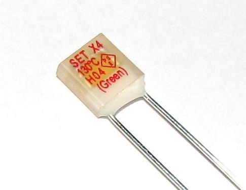 Tepelná poistka X0-76 3A 250V 4 ks