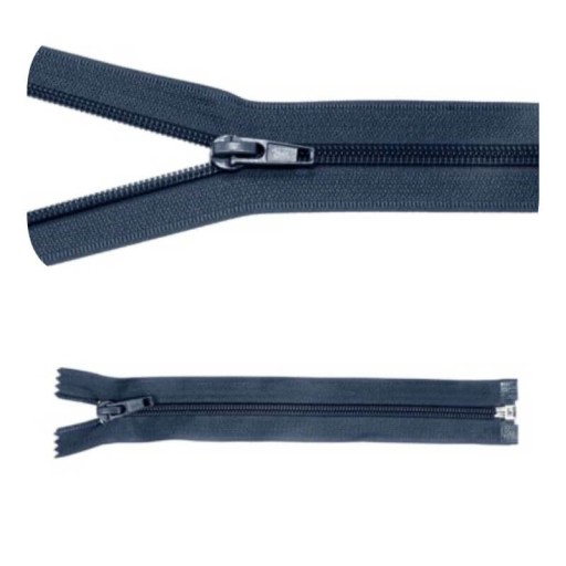 Zips 30cm Krawiecki C.modrý 5 ks
