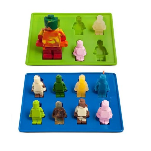 Silikónová forma na mydlá FIGURKA BLOCK 8 ks.