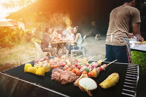2x TEFLÓNOVÁ PODLOŽKA NA PEČENIE BBQ PLECH OPÄTOVNE POUŽITEĽNÝ GRILOVACÍ PLECH DO RÚRY
