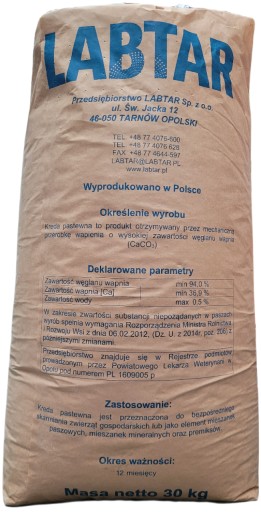 HRUBOZRNNÁ KRIEDA, KURA, HYDINA, 5 KG