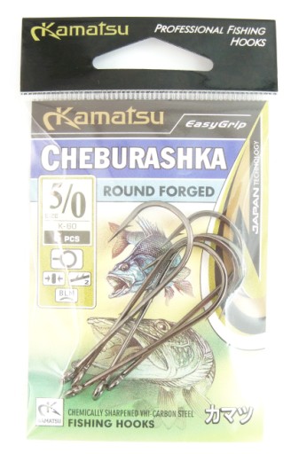 HÁČKY Č. 5/0 CHEBURASHKA HÁČKY VEĽKÉ TOČIACE OKO KAMATSU