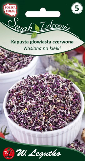 Semená na klíčky, hlavná kapusta. 10g - Semená - W. Legutko
