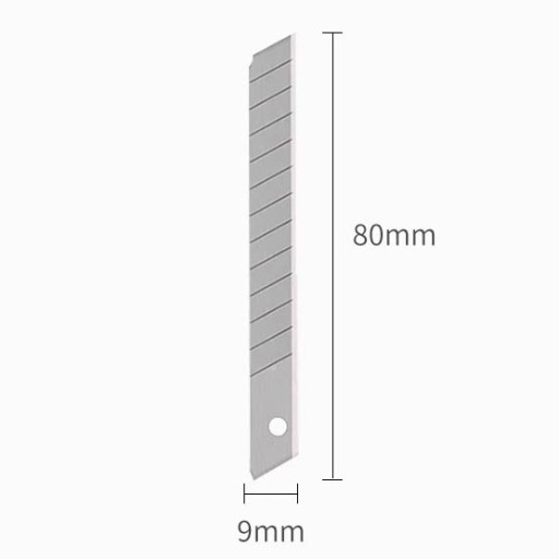 ČEPELE NOŽOV VÝMENNÁ ČEPEL 18 mm 10 ks.