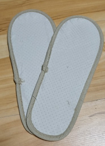 Eco Friendly protišmykové hotelové papuče, 1 pár