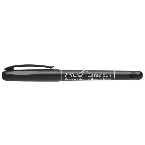 Permanentný popisovač tenký 1 mm Black Pica 534/46