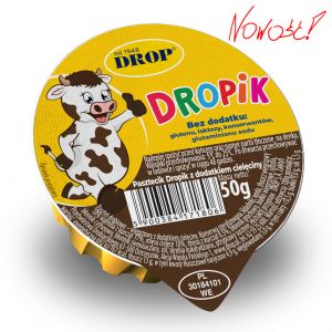 DROPIK bezlepková teľacia paštéta 50g nová